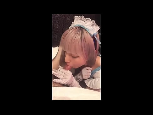 ❤️ Японы шүтээн [маюка], Францын үйлчлэгчийн хувцас, 1-р хэсэг, лосьоноор дарж, хөхрөх Порно манайд ﹏